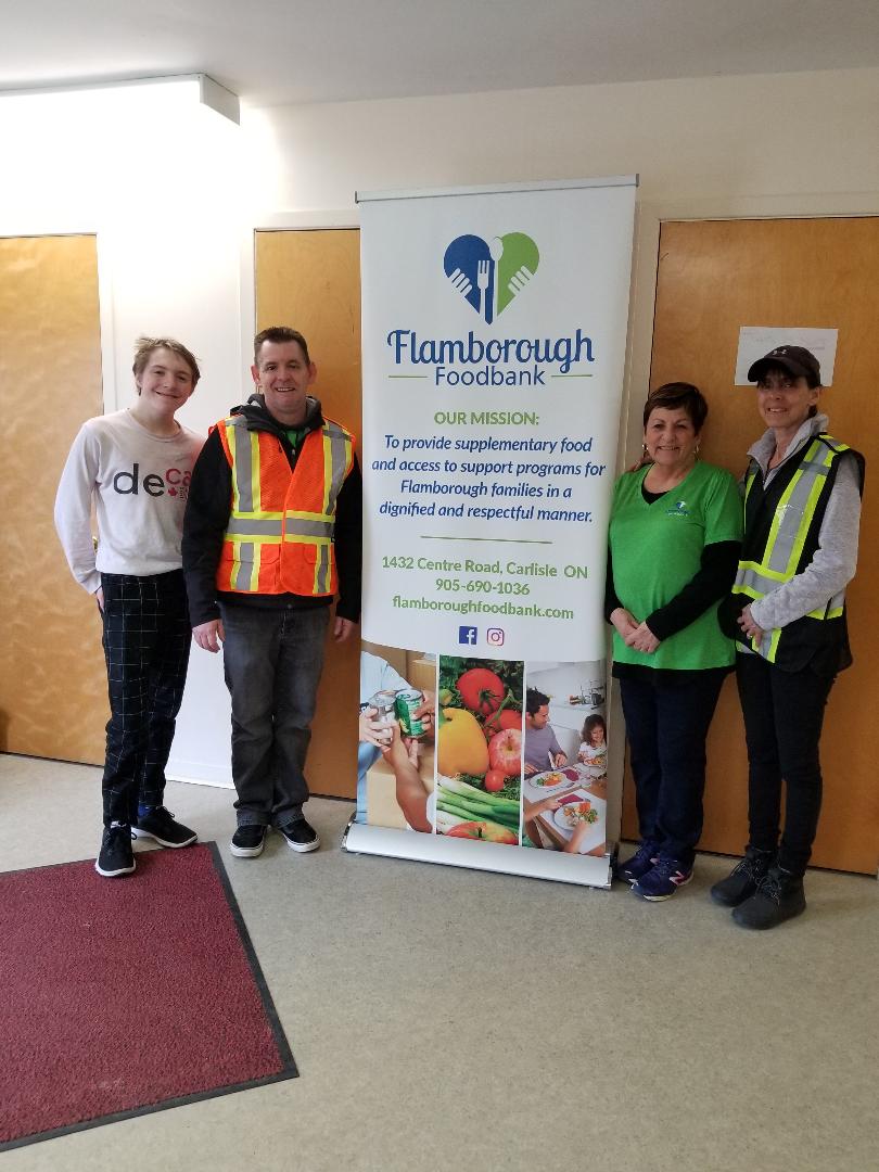 Flamborough Food Bank | 1432 Centre Rd, Carlisle, ON L0R 1H1, Canada | Phone: (905) 690-1036