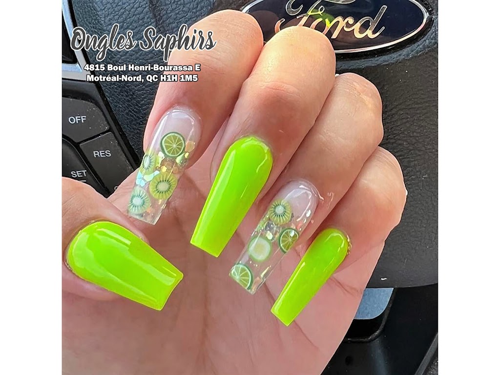 ONGLES SAPHIRS | 4815 Boul Henri-Bourassa E, Montréal-Nord, QC H1H 1M5, Canada | Phone: (514) 497-5781