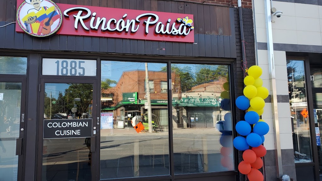 Rincón Paisa | restaurant | 1885 Eglinton Ave W, York, ON M6E 2J5, Canada | 4167835829 OR +1 416-783-5829