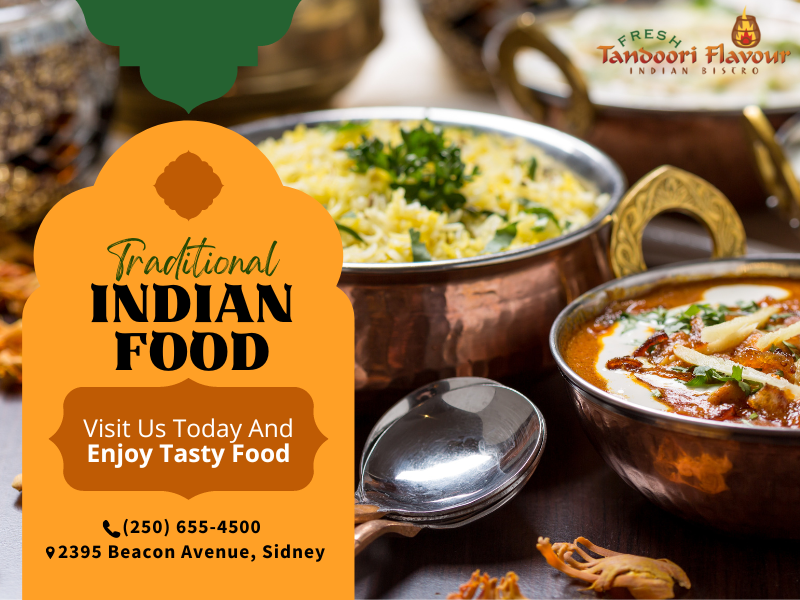 Fresh Tandoori Flavour Indian Restaurant Sidney | 2395 Beacon Ave, Sidney, BC V8L 1W9, Canada | Phone: (250) 655-4500