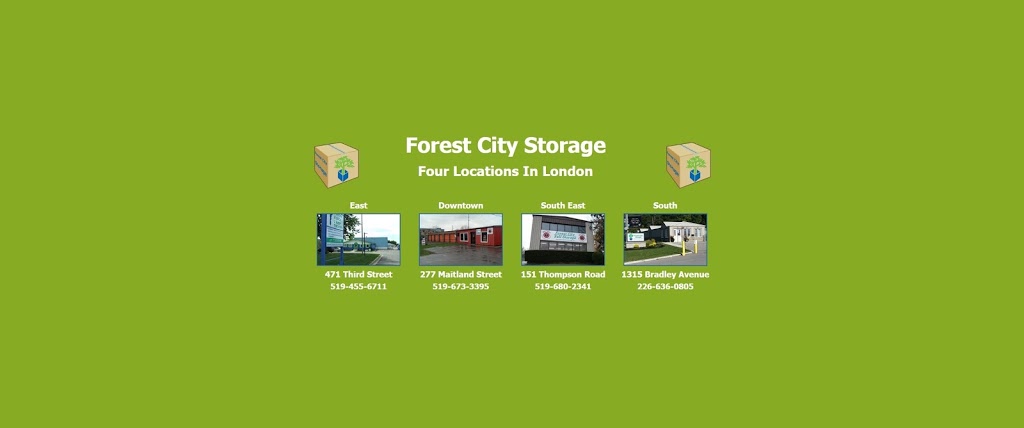 Forest City Storage | 471 Third St, London, ON N5V 2C1, Canada | Phone: (519) 455-6711
