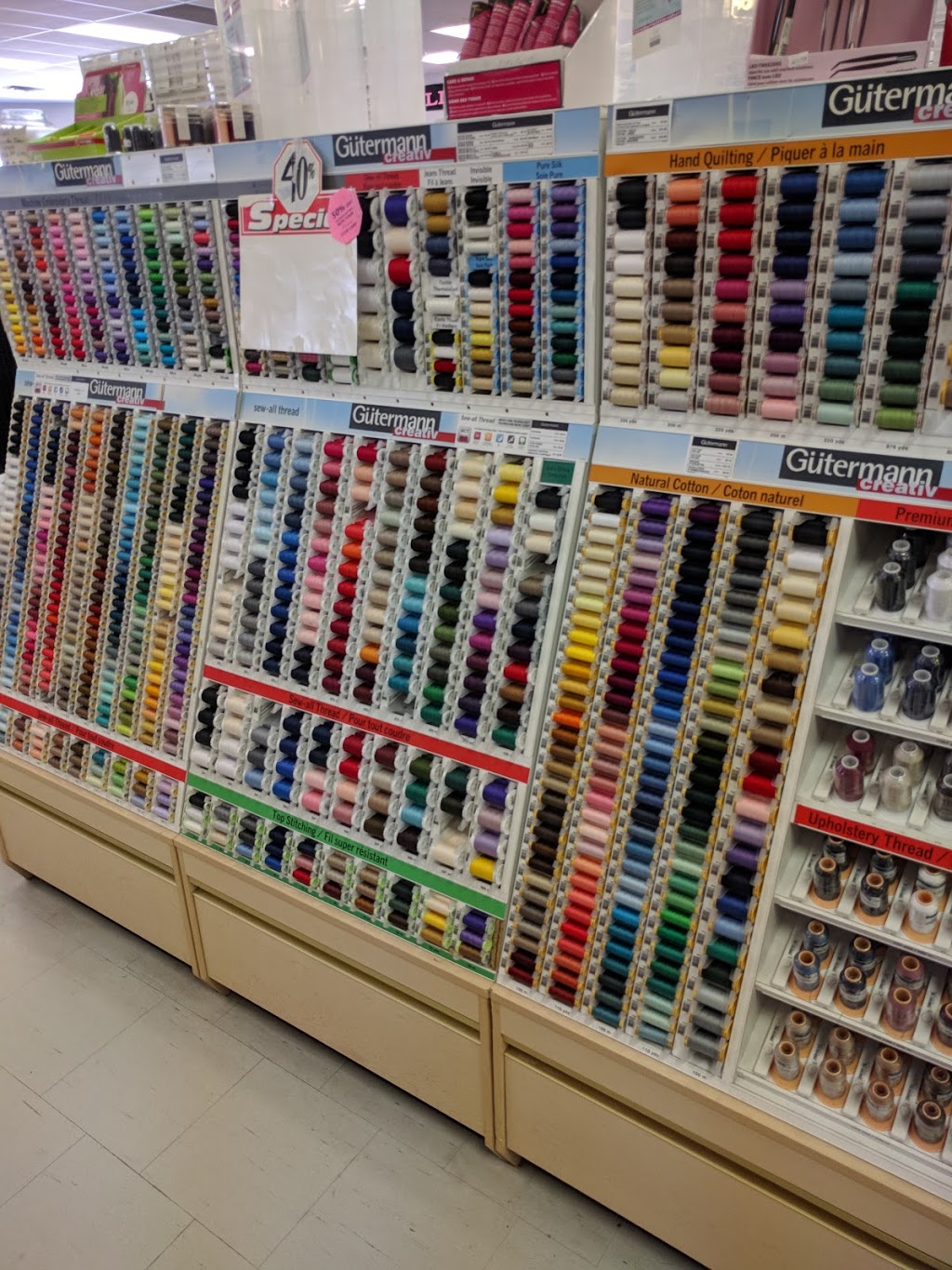 Fabricland | 600 Grandview St S, Oshawa, ON L1H 8P4, Canada | Phone: (905) 436-7589