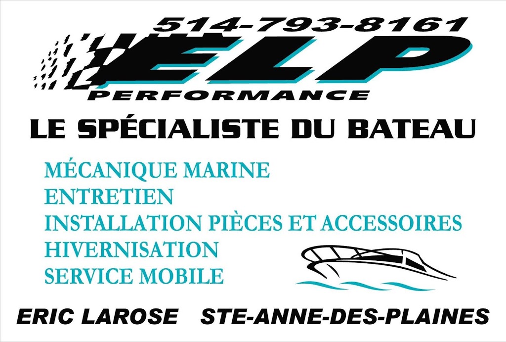E.L.P Performance | 180 Chemin de la Plaine, Sainte-Anne-des-Plaines, QC J0N 1H0, Canada | Phone: (514) 793-8161