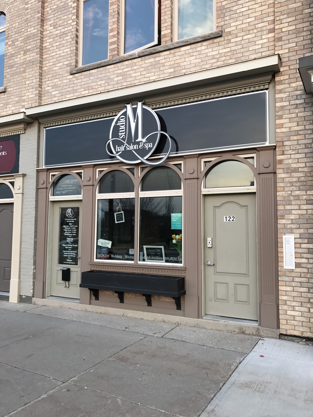 Studio M Hair Salon & Spa | 122 Courthouse Square, Goderich, ON N7A 1M8, Canada | Phone: (519) 440-0400