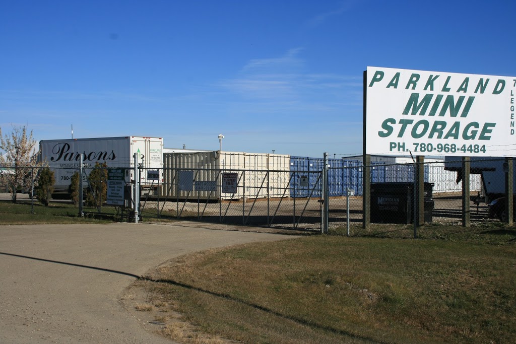 Parkland Mini Storage Ltd. | 7 Legend Trail, Stony Plain, AB T7Z 0B1, Canada | Phone: (780) 968-4484