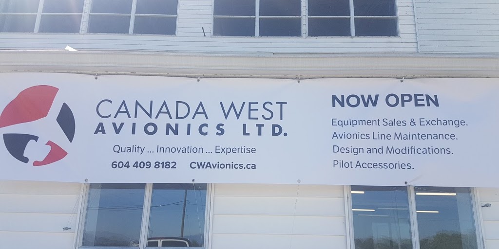 Canada West Avionics Ltd | 7630 Montreal St Unit 3, Delta, BC V4K 0A7, Canada | Phone: (604) 409-8182