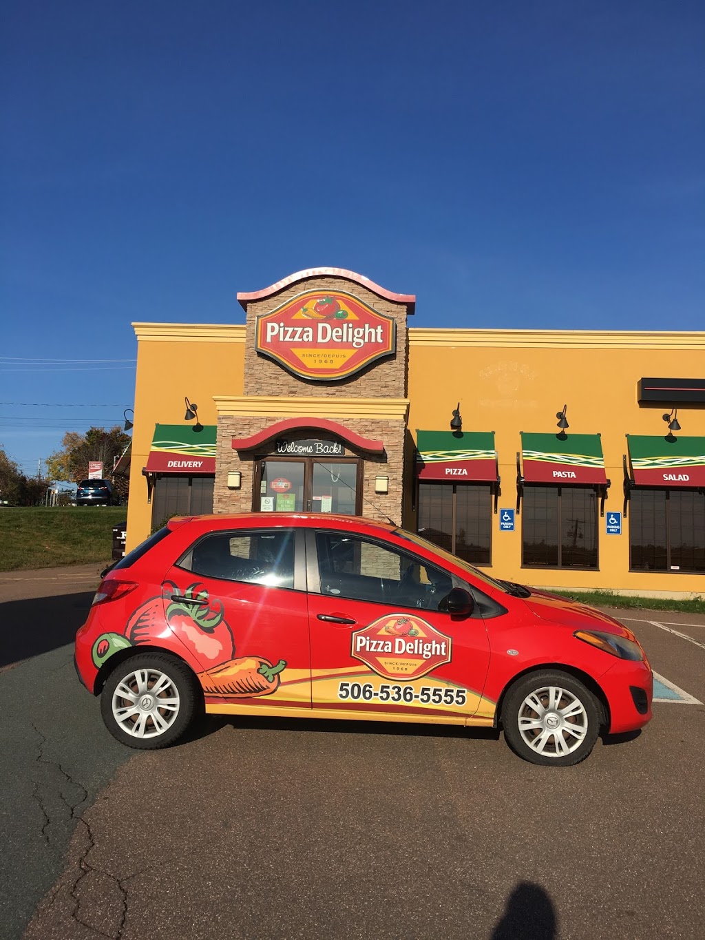 Pizza Delight | 24 Mallard Dr, Sackville, NB E4L 4C3, Canada | Phone: (506) 536-5555