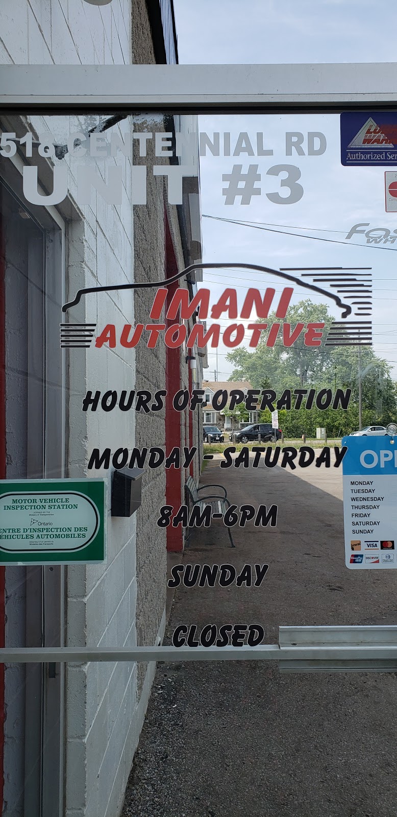Imani Automotive | 518 Centennial Rd N # 3, Scarborough, ON M1C 2A6, Canada | Phone: (647) 407-2431