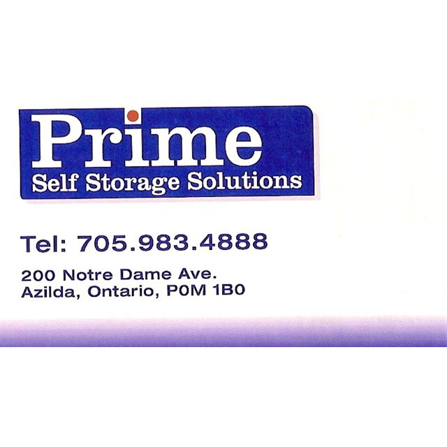 Prime Self Storage Solutions | 200 Notre Dame St W, Azilda, ON P0M 1B0, Canada | Phone: (705) 983-4888