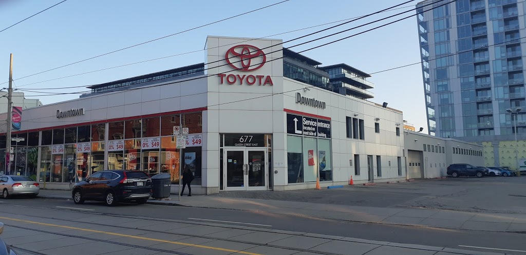 Downtown Toyota Toronto | 77 E Don Roadway, Toronto, ON M4M 2A5, Canada | Phone: (416) 465-5471