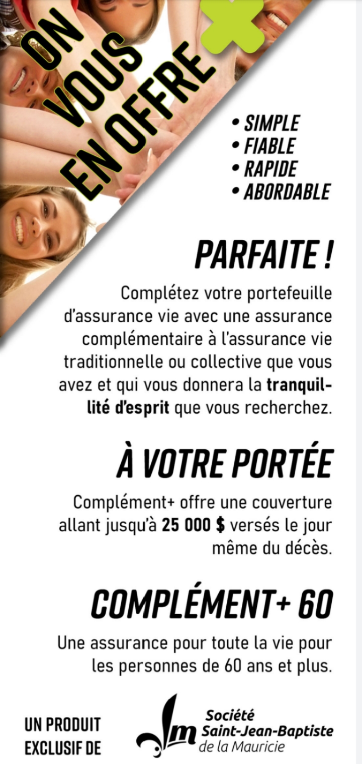 Assurances-Vie & Accident Danny Martel | 3857 Côte Rosemont, Trois-Rivières, QC G8Y 6M9, Canada | Phone: (819) 524-7280