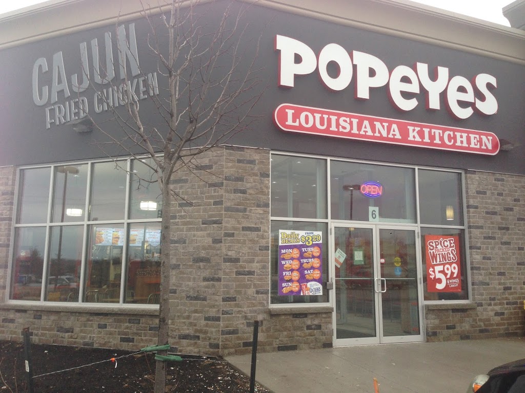 Popeyes Louisiana Kitchen | 3220 Monarch Dr Unit 6, Orillia, ON L3V 8A2, Canada | Phone: (705) 327-0005