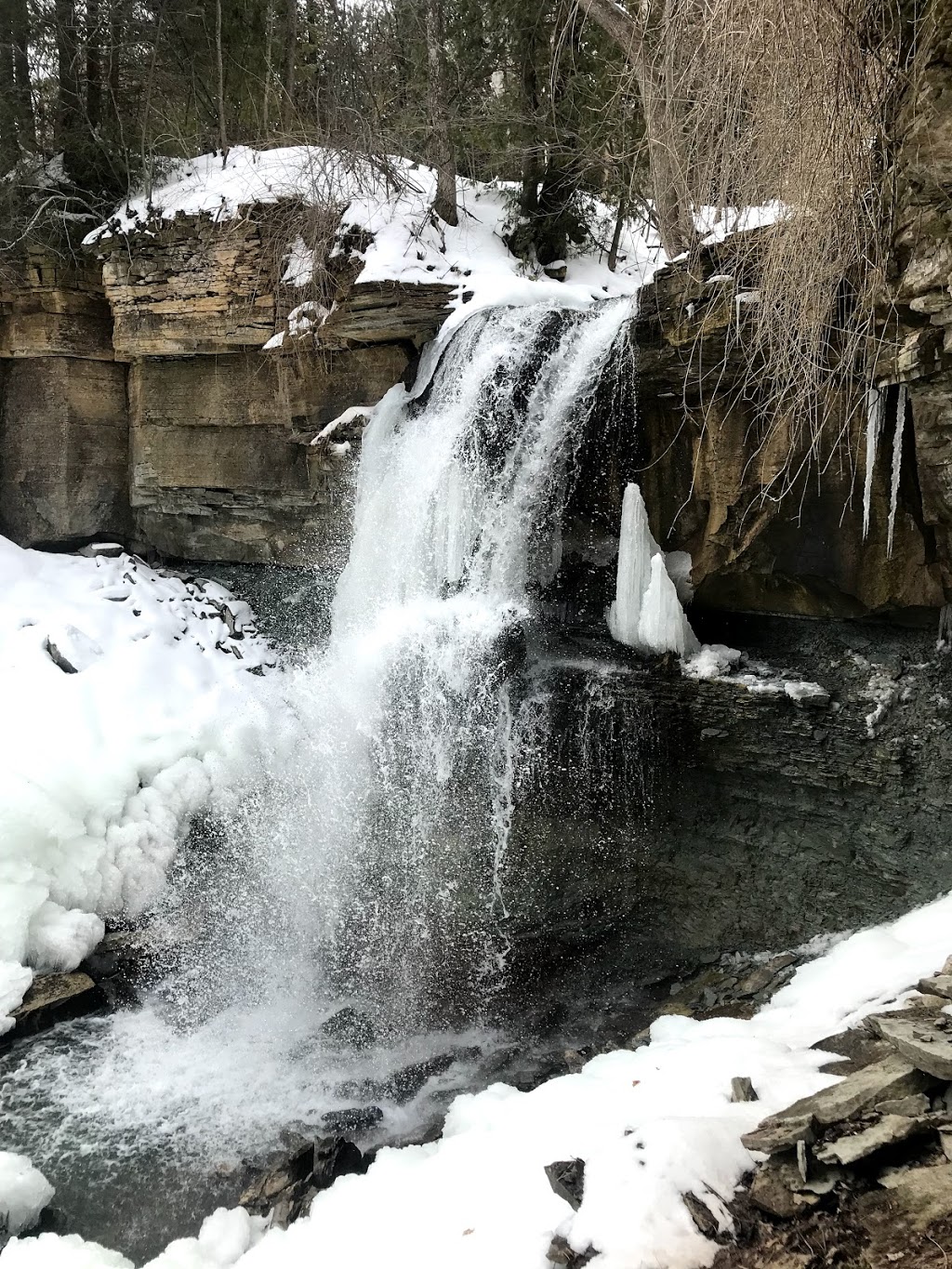 Webwood Falls Nature Reserve | Sideroad 25, Kimberley, ON N0C 1G0, Canada | Phone: (877) 733-4739