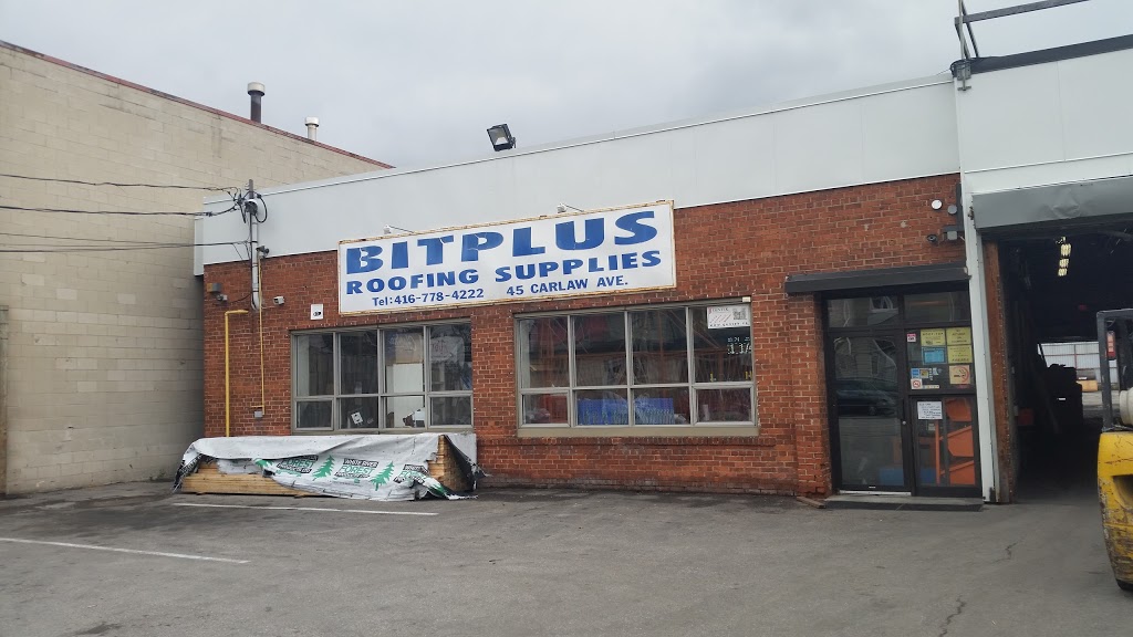 Bitplus Roofing Supplies | 45 Carlaw Ave, Toronto, ON M4M 2R6, Canada | Phone: (416) 778-4222