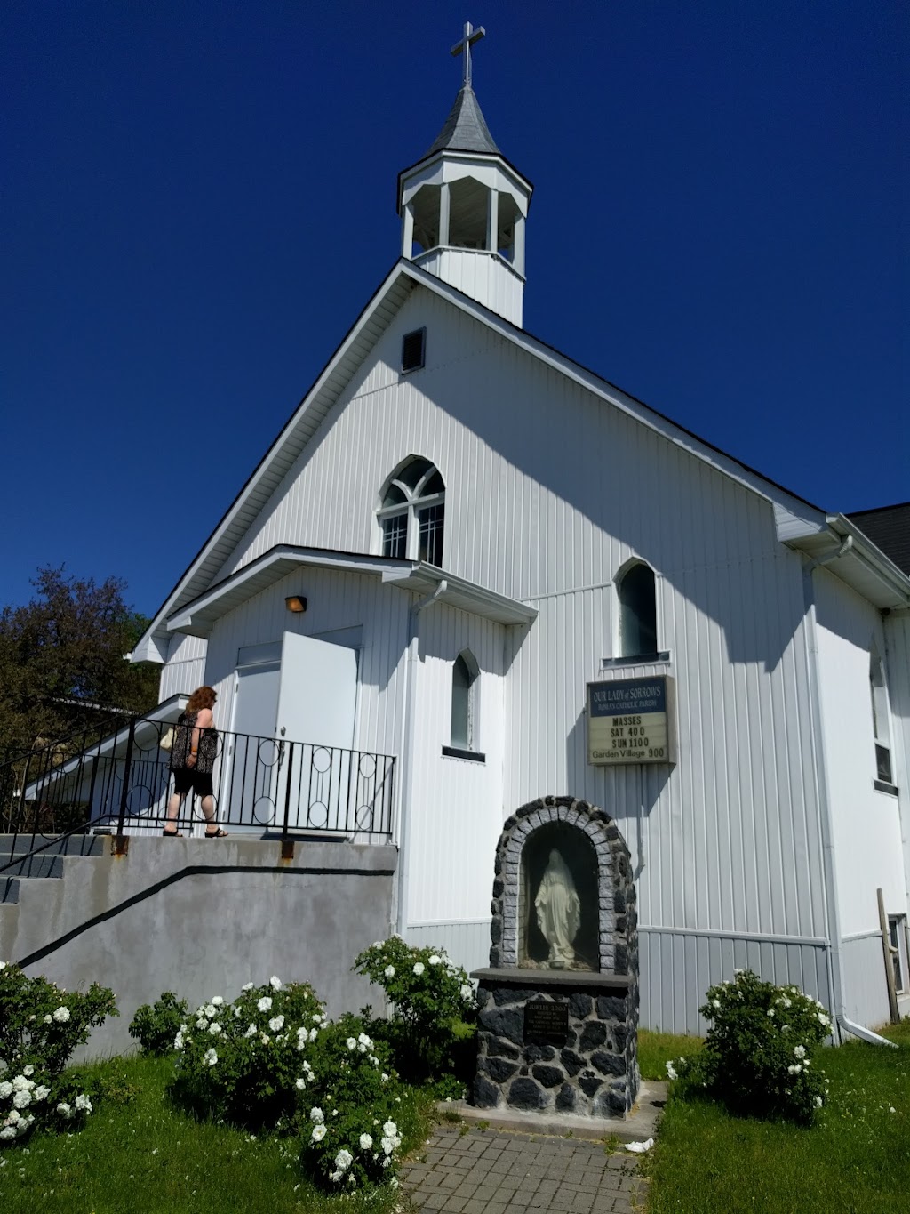 Our Lady of Sorrows Church | 45 John St, Sturgeon Falls, ON P2B 1Y2, Canada | Phone: (705) 753-0644