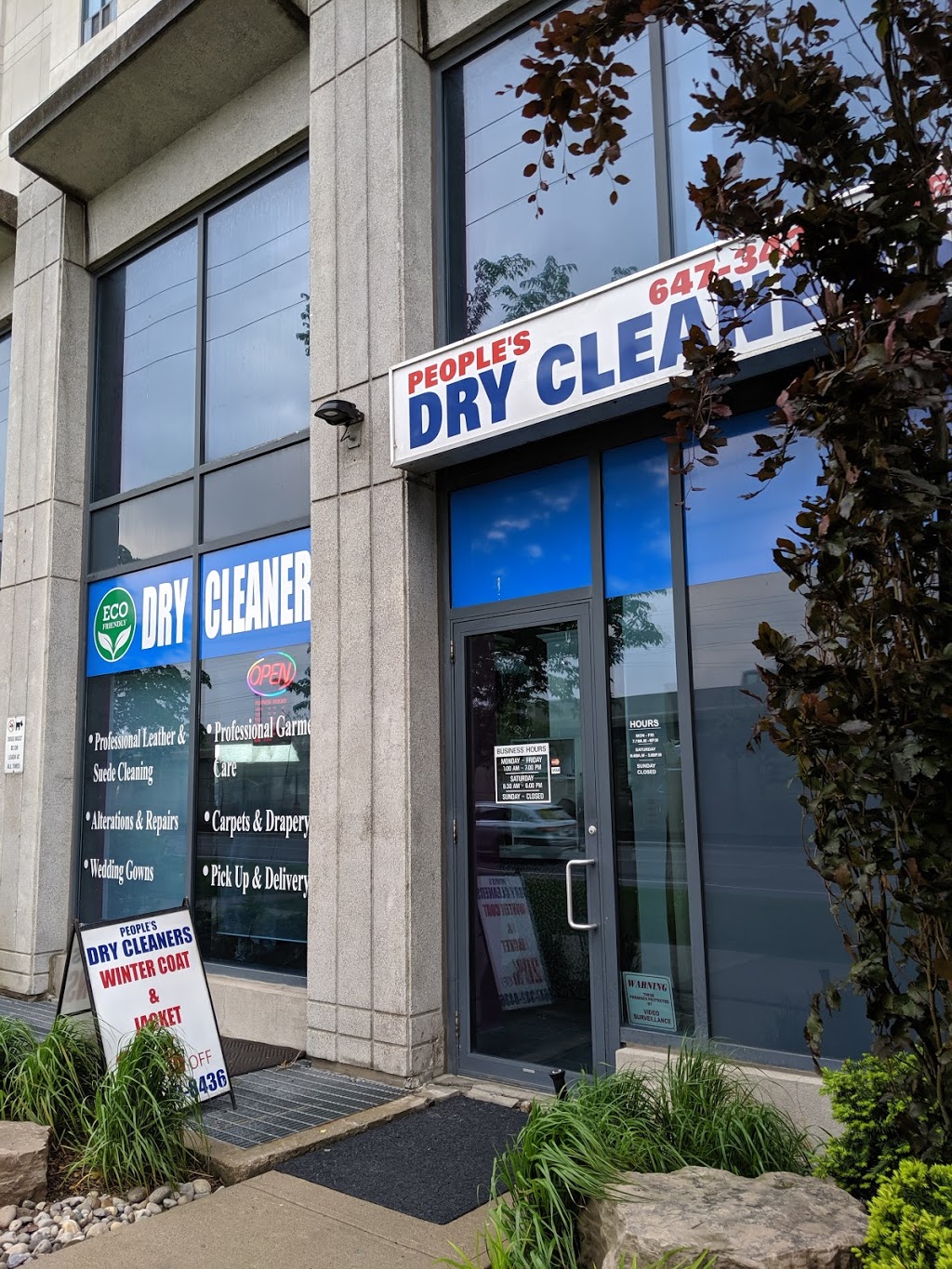 Peoples dry cleaner | 4g2, 2083 Lake Shore Blvd W, Etobicoke, ON M8V 4G3, Canada | Phone: (647) 342-8436