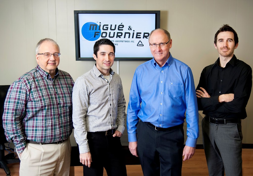 Migué & Fournier Arpenteurs-Géomètres Inc. | 466 Rue de lHotel-de-Ville, Farnham, QC J2N 2H2, Canada | Phone: (450) 263-5252