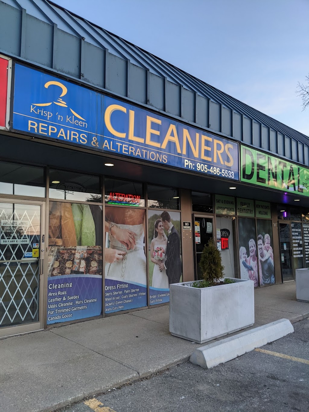 Krisp & Clean Cleaner | 579 Lakeshore Rd E, Mississauga, ON L5G 1H9, Canada | Phone: (905) 486-5533