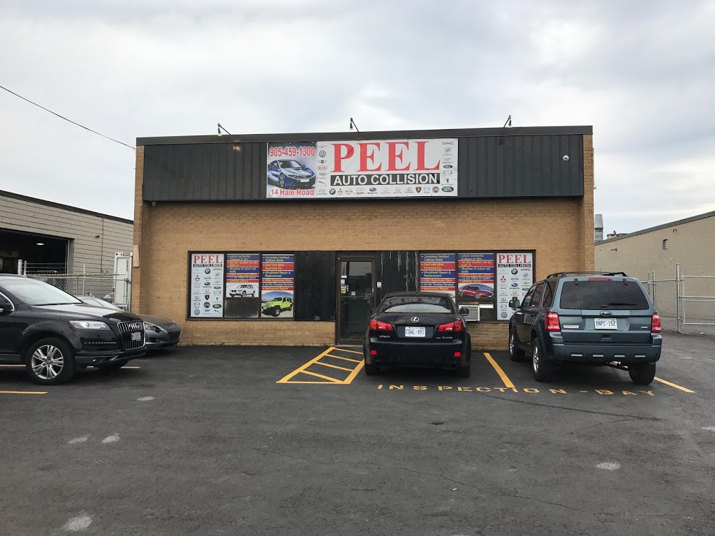 Peel Auto Collision | 14 Hale Rd, Brampton, ON L6W 3M1, Canada | Phone: (905) 459-1300