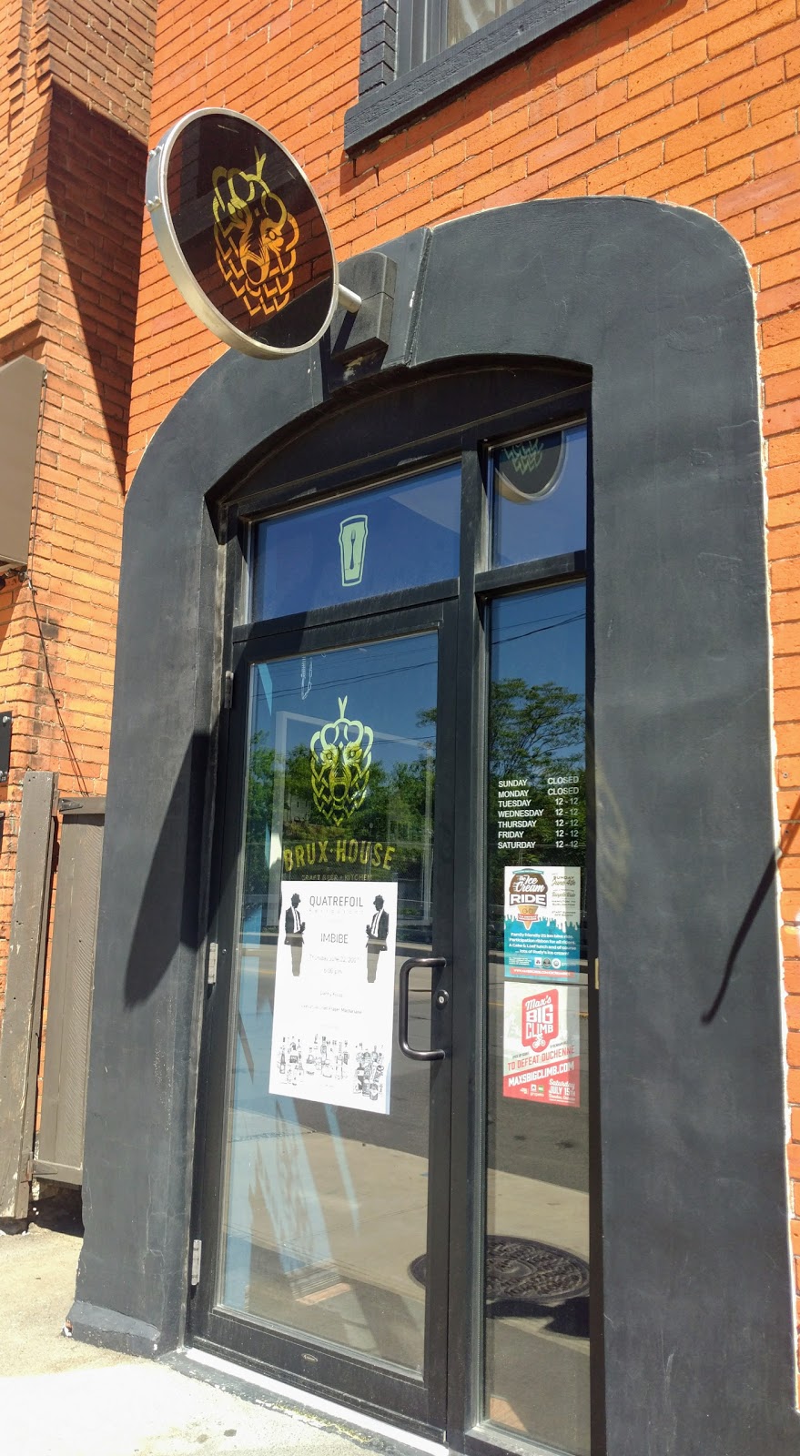 Brux House Craft Beer & Kitchen | 137 Locke St S, Hamilton, ON L8P 4A7, Canada | Phone: (905) 527-2789