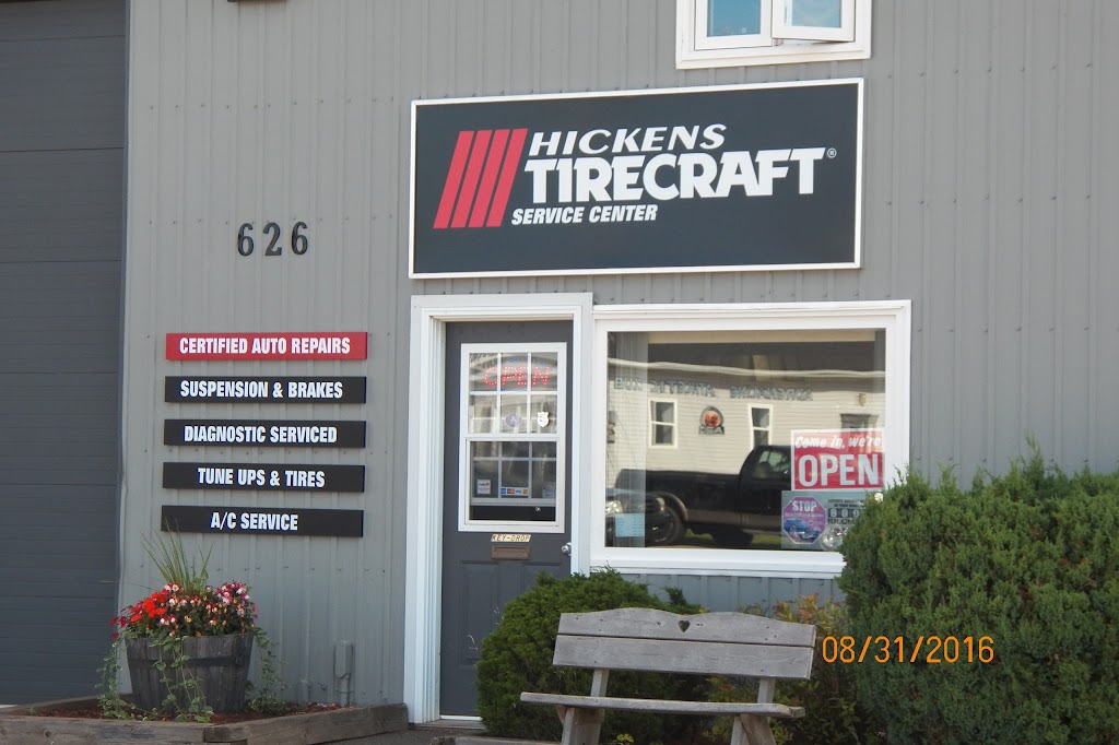Hickens Tirecraft Service Centre | 626 South Dr, Summerside, PE C1N 3Z7, Canada | Phone: (902) 436-6508