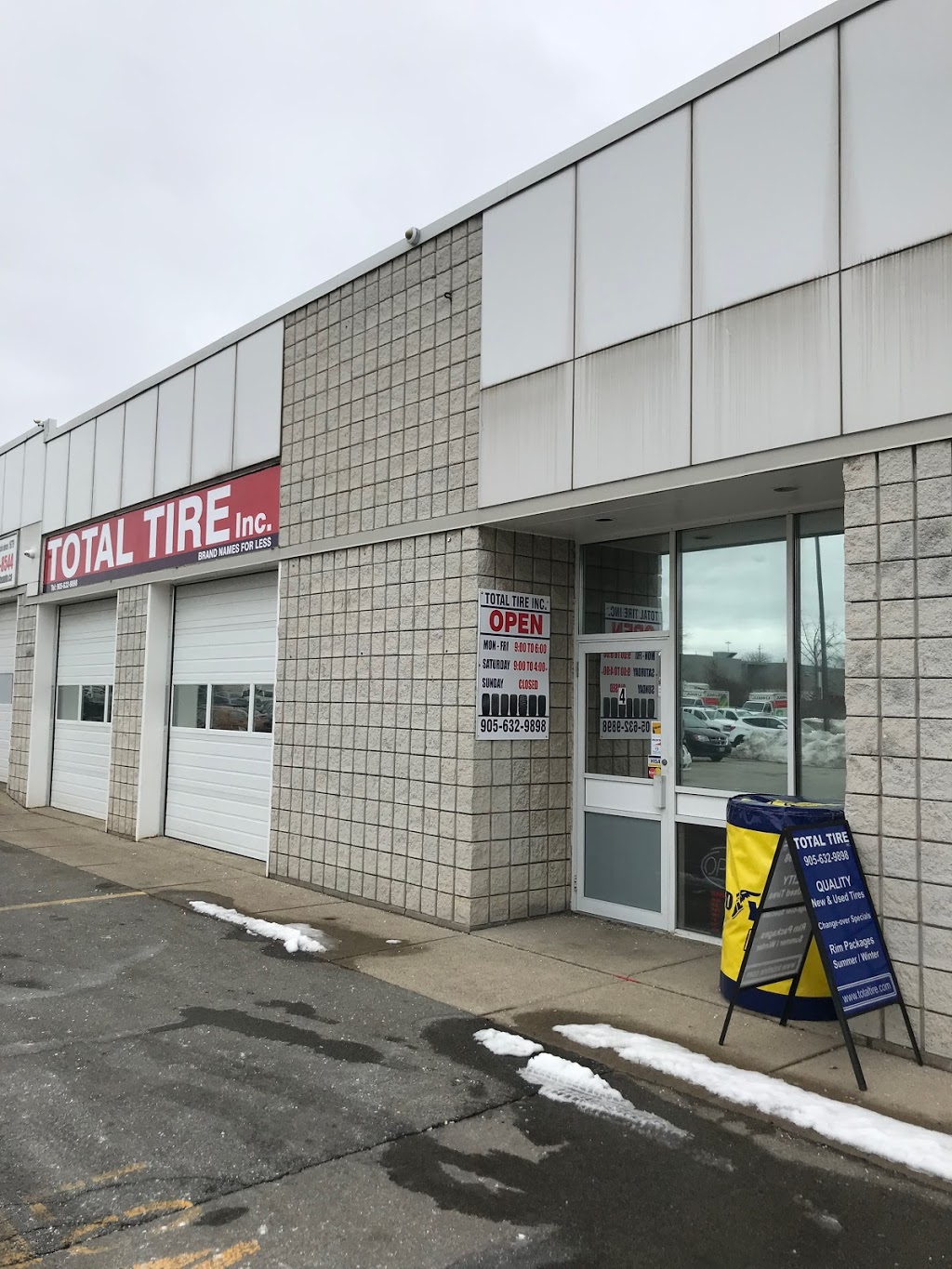 Total Tire inc | 3485 Harvester Rd Unit 4, Burlington, ON L7L 4X1, Canada | Phone: (905) 632-9898
