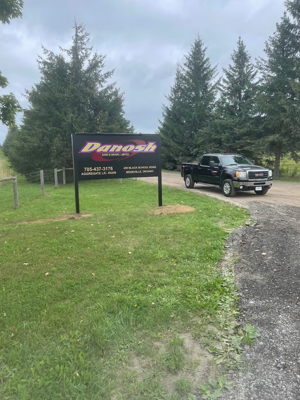 Danosh Sand & Gravel | 459 Black School Rd, Woodville, ON K0M 2T0, Canada | Phone: (905) 473-6883