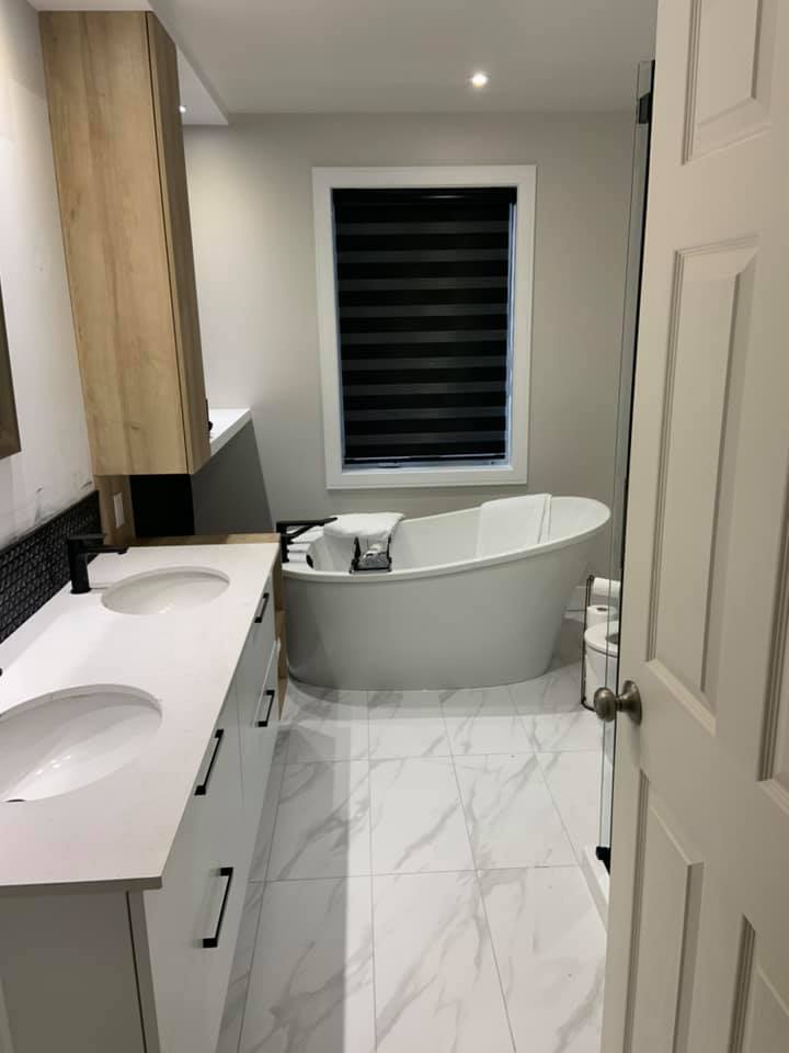 Les entreprises Cloutier inc | Pose de Céramique à Québec | 22 Rue Harvey, Saint-Gabriel-de-Valcartier, QC G0A 4S0, Canada | Phone: (418) 554-2181