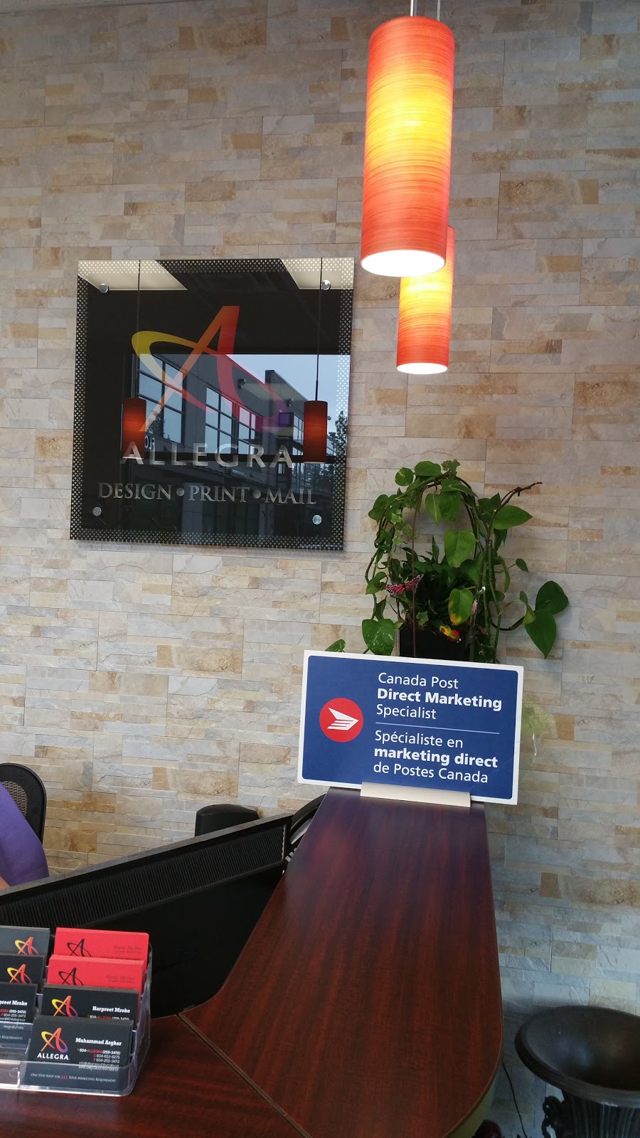 Allegra Marketing Print Mail | 8620 Glenlyon Pkwy #105, Burnaby, BC V5J 0B6, Canada | Phone: (604) 255-3472