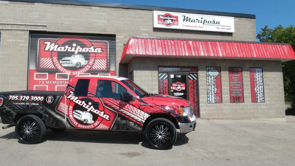 Mariposa Automotive Services Inc | 73 Memorial Ave unit B, Orillia, ON L3V 5W9, Canada | Phone: (705) 329-3000