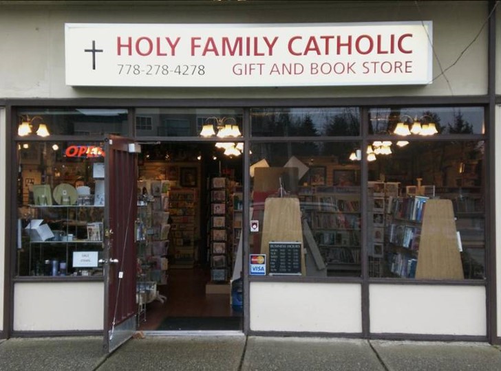 Holy Family Catholic Gift And Bookstore | store | 20787 Fraser Hwy, Langley City, BC V3A 4G4, Canada | 7782784278 OR +1 778-278-4278