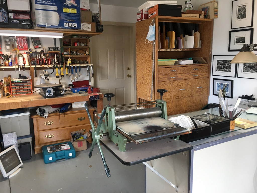 The Tool Shed Etching Studio | 8099 Queen St, Crofton, BC V9L 5W7, Canada | Phone: (250) 324-3318