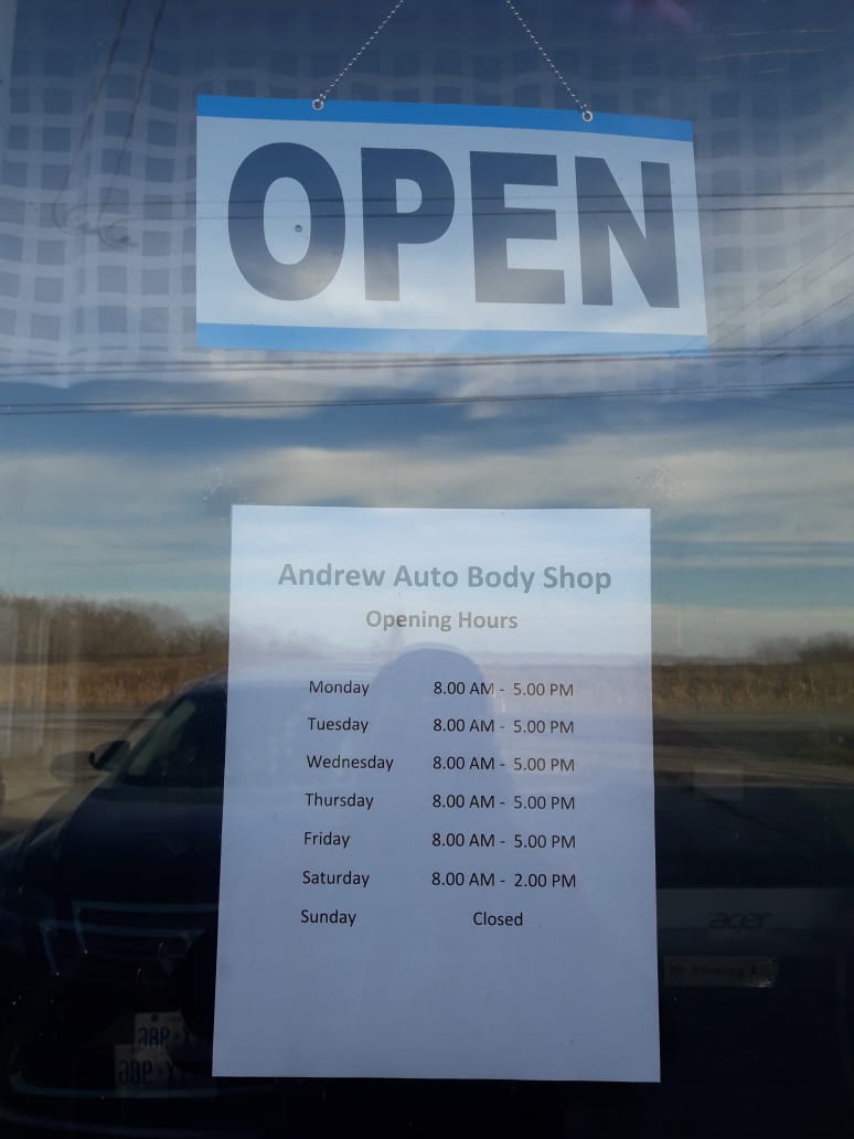 Andrew Auto Collision Repair | 503 Moira St W, Belleville, ON K8N 4Z2, Canada | Phone: (416) 732-4182