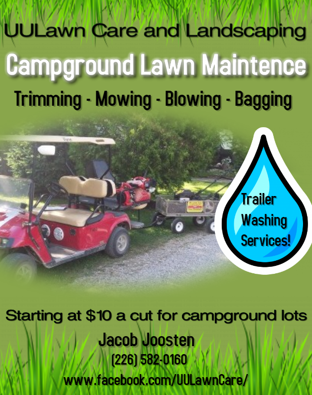 UULawn Care and Landscaping | 581 Victoria St, Watford, ON N0M 2S0, Canada | Phone: (226) 582-0160