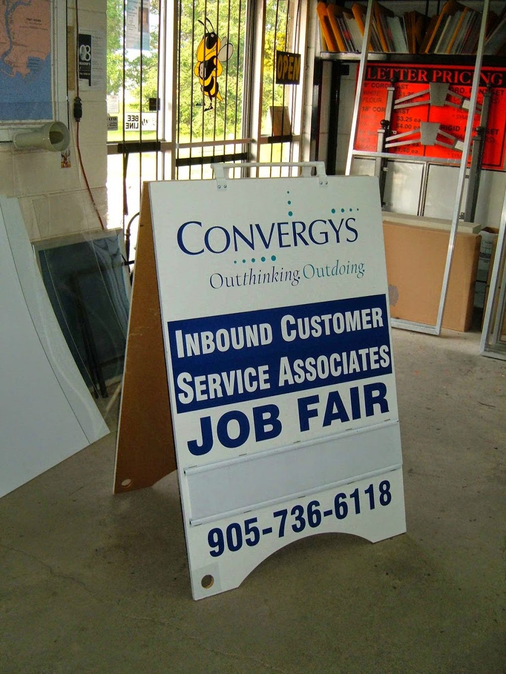 Bee Line Signs | 120 Shaw St, Welland, ON L3B 5X8, Canada | Phone: (905) 735-7493