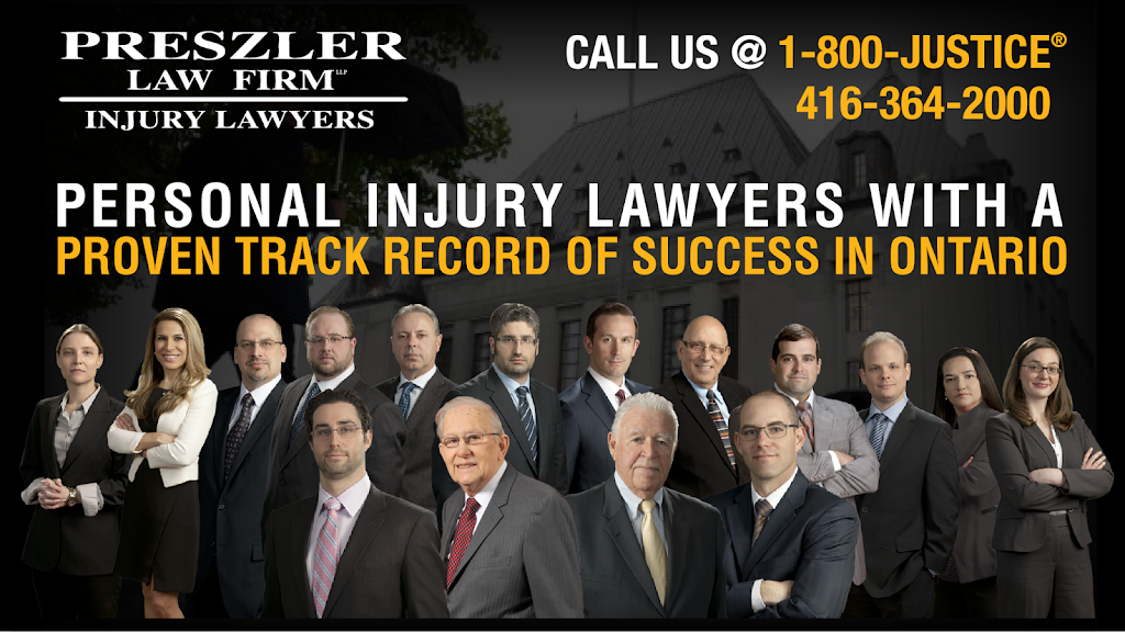 Preszler Law Firm | East Tower, 2233 Argentia Rd #302, Mississauga, ON L5N 6A6, Canada | Phone: (905) 488-9886