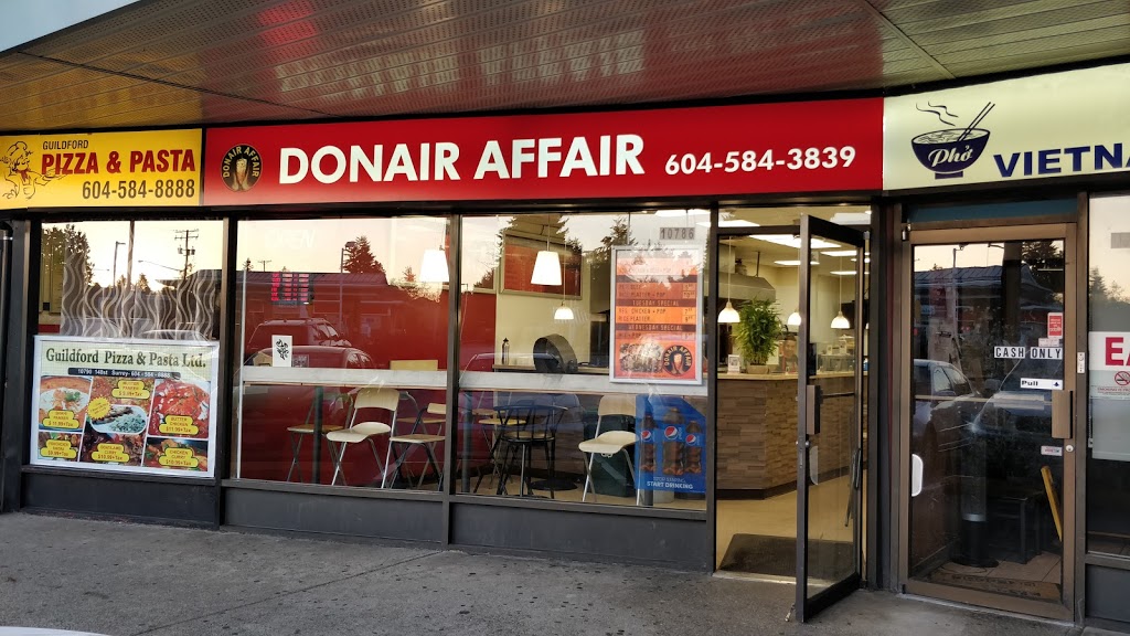 Donair Affair | 10786 148 St, Surrey, BC V3R 3X6, Canada | Phone: (604) 584-3839