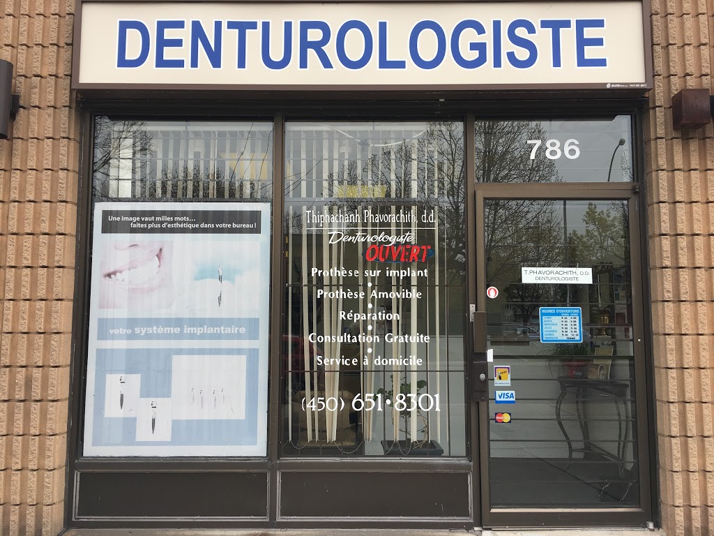 Clinique de Denturologie Phavorachith Thiphachanh | 786 Rue Fréchette, Longueuil, QC J4J 5C9, Canada | Phone: (450) 651-8301