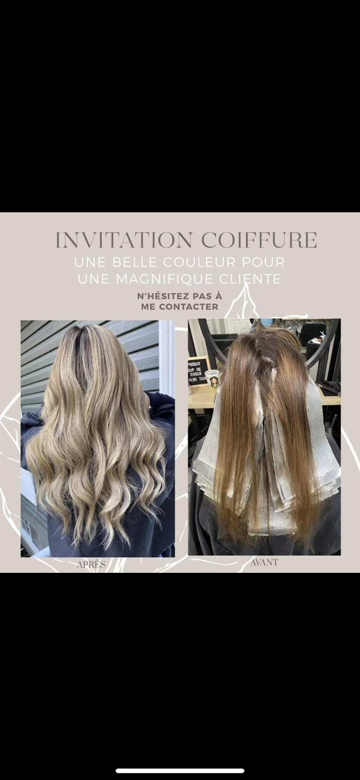 Invitation Coiffure 2.0 | 394 Rue dOxford, Otterburn Park, QC J3H 1G4, Canada | Phone: (450) 281-2821