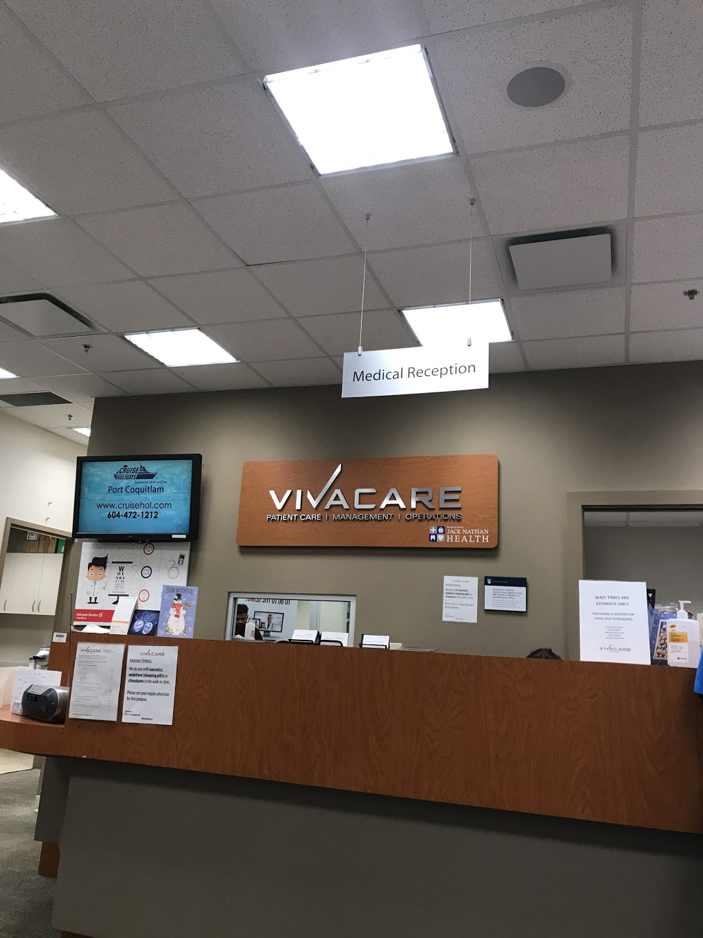 Viva Care Medical Clinic - Port Coquitlam (Inside Walmart) | 2150 Hawkins Street, Port Coquitlam, BC V3B 0G6, Canada | Phone: (778) 216-1822