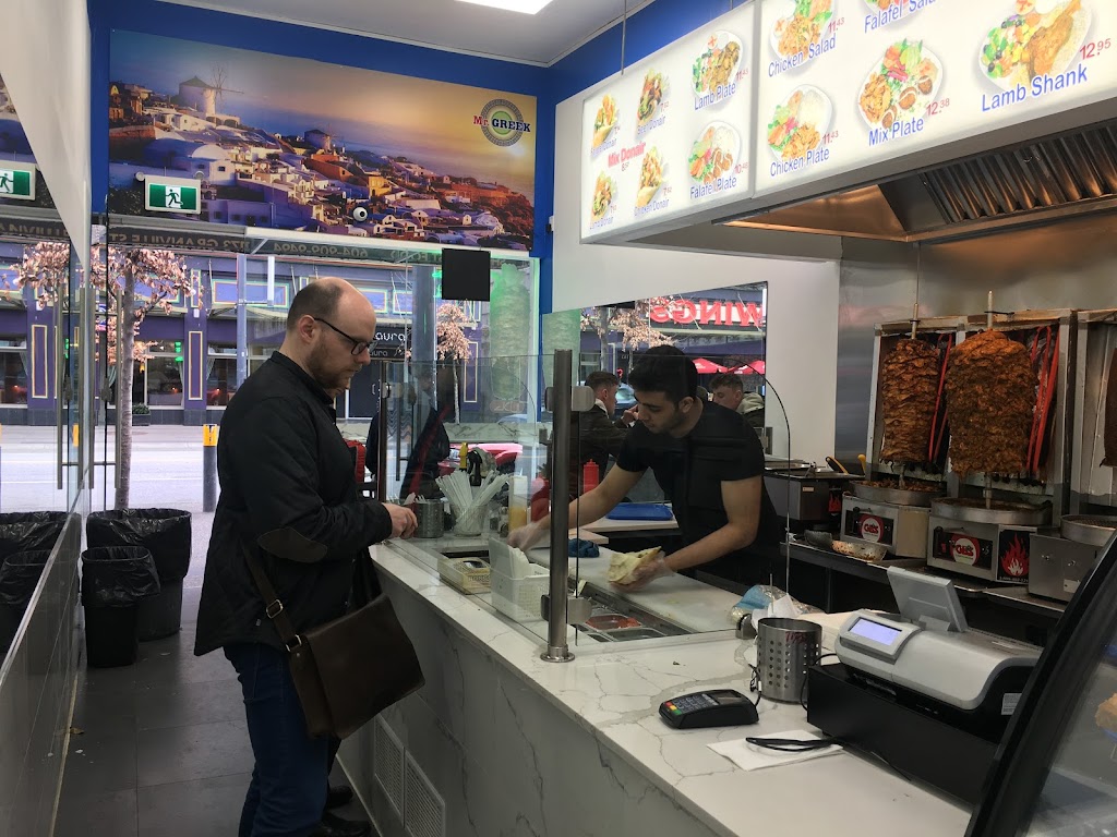Mr Greek Donair Town | 1173 Granville St, Vancouver, BC V6Z 1M1, Canada | Phone: (604) 909-9494