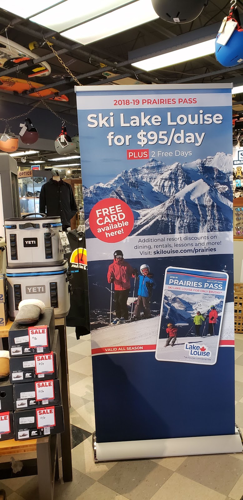 Sunshine & Ski Ltd + Track & Trail | 4403 Albert St, Regina, SK S4S 6B6, Canada | Phone: (306) 584-2255