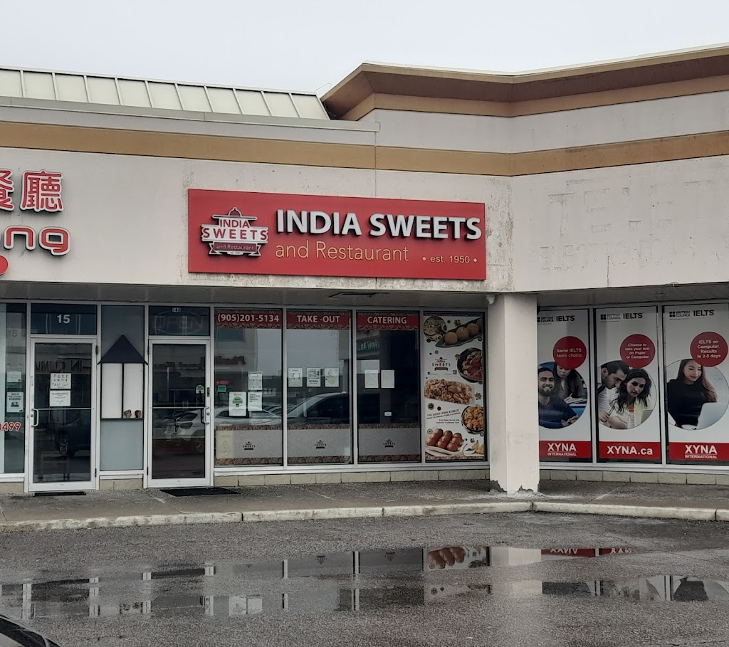 India sweets and restaurant | 9909 Markham Rd Unit 14, Markham, ON L6E 0B7, Canada | Phone: (905) 201-5134