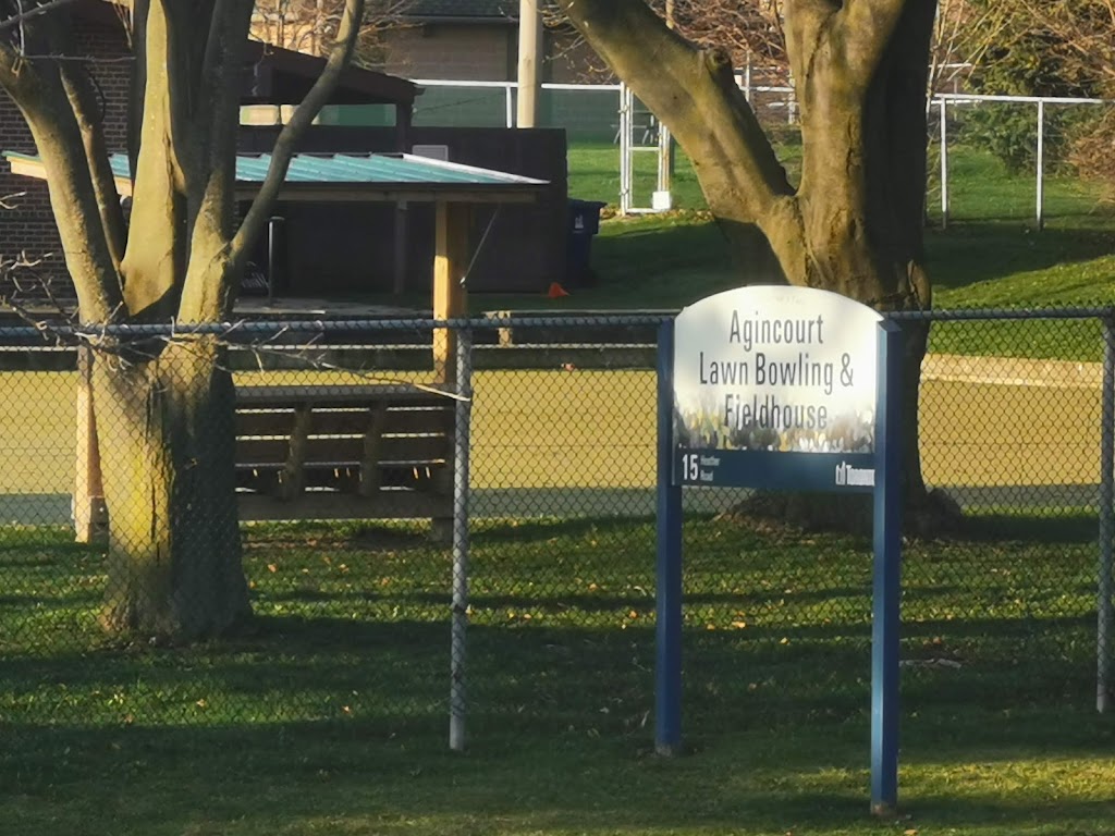 Agincourt Lawn Bowling Club | 15 Heather Rd, Scarborough, ON M1S 2E1, Canada | Phone: (416) 396-5547
