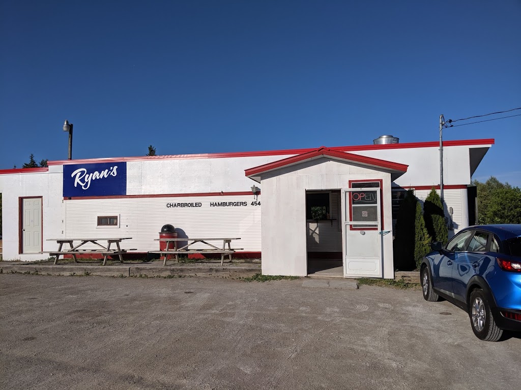 Ryans Charbroiled Burgers & Pizzas | 6730 ON-highway 35, Coboconk, ON K0M 1K0, Canada | Phone: (705) 454-1424