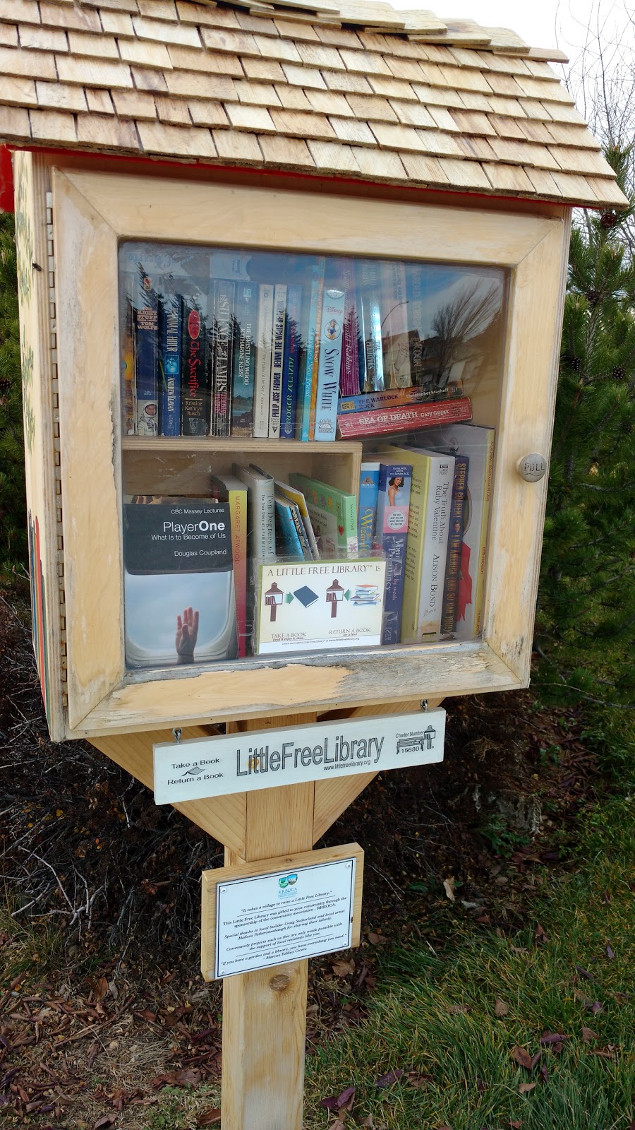 Little Free Library | 52 Rocky Ridge Dr NW, Calgary, AB T3G 4G1, Canada