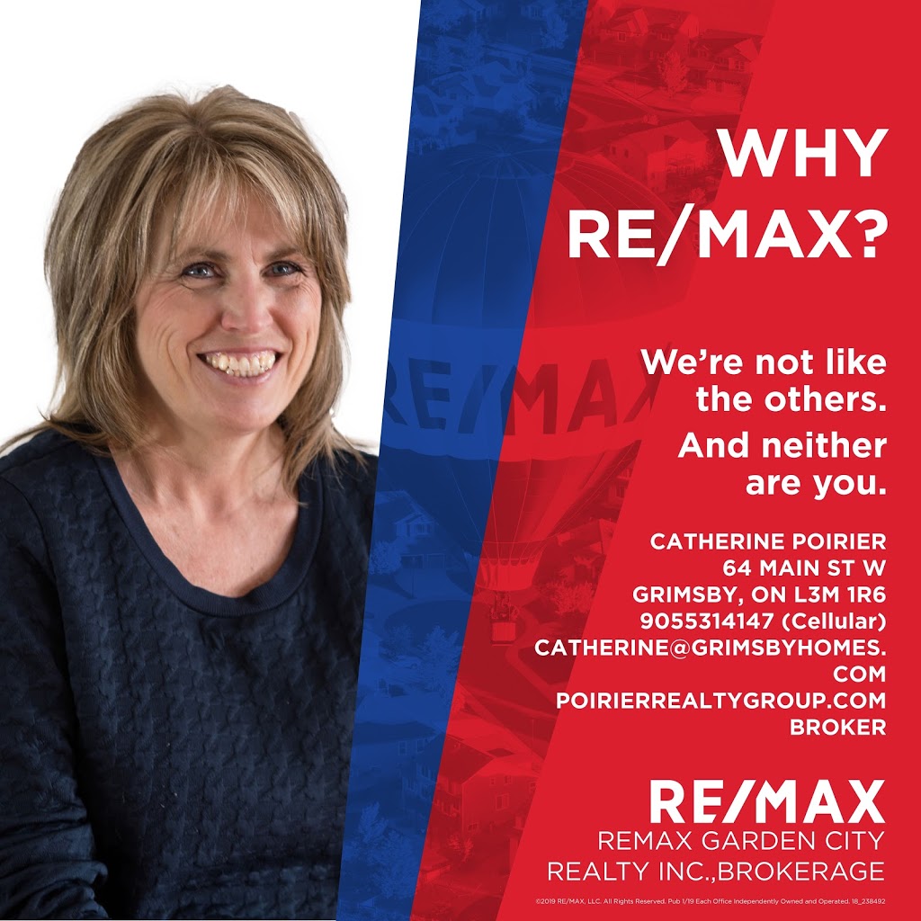 Poirier Realty Group RE/MAX Garden City Realty Inc., Brokerage | 64 Main St W, Grimsby, ON L3M 1R6, Canada | Phone: (905) 531-4147