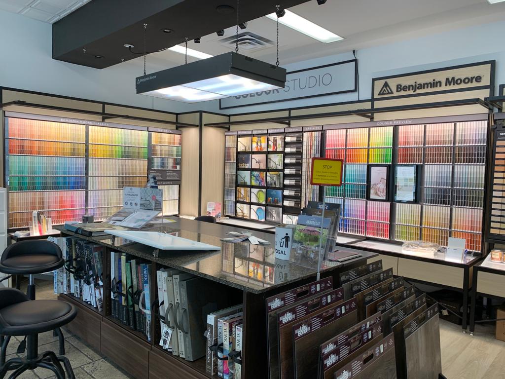 Benjamin Moore Paints - Colours And More, Burlington | 127 Plains Rd W, Burlington, ON L7T 1G1, Canada | Phone: (289) 245-1177