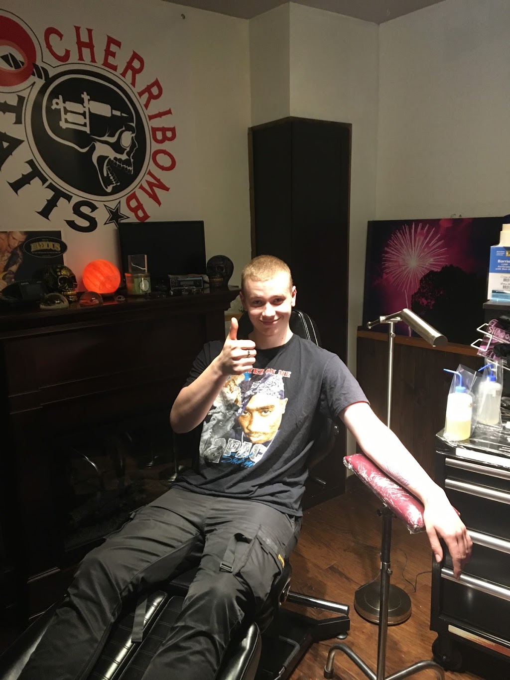 Cherribomb Tattoos | 35 Queen St E, Cambridge, ON N3C 2A7, Canada | Phone: (519) 221-2662
