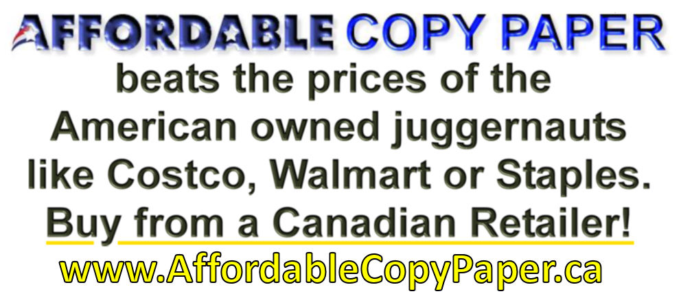 Affordable Copy Paper Wholesale Corporation | 3090 Colonel Talbot Rd #36002, London, ON N6P 0C4, Canada | Phone: (519) 852-9269